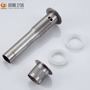 Válvula de desagüe emergente Chenlu de acero inoxidable de 1.25 pulgadas con compresión anticorrosión para lavabo de baño - Product Image 3