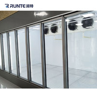 Portes en verre Walk in Chiller Congélateur Prix