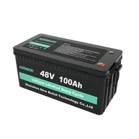 Batterie Lithium-ion Lifepo4, 12v, 24v, 36v, 48v, 100/200ah, rechargeables, OEM, bon marché