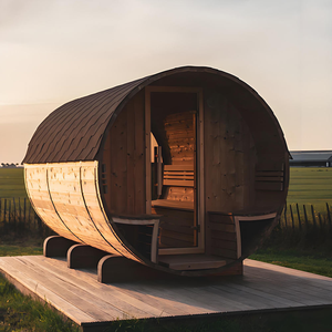 <span class=keywords><strong>Sauna</strong></span> de Barril de Alta Calidad Directo de Fábrica <span class=keywords><strong>con</strong></span> Panel de Control Digital, <span class=keywords><strong>Sauna</strong></span> Tradicional de Madera Maciza para Exteriores para <span class=keywords><strong>Hotel</strong></span>, para 2 a 6 Personas - Product Image 2