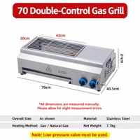 Nouvelle machine à fruits commerciale de comptoir, sans fumée, au gaz GPL, en acier inoxydable, haute sécurité, grande capacité, 12 capacités, 110-220V