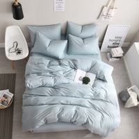 Housse de couette brodée, ensemble de draps en velours, housse de couette rayée, couvre-lit blanc pour hôtel, drap de lit en velours, draps blancs pour hôtel