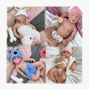 Custom Luxe Kunstenaar Siliconen Reborn Baby Knuffel Verzamelobjecten Groothandel Open Mond Herboren Poppen Voor Galerijen En Tentoonstellingen - Product Image 1