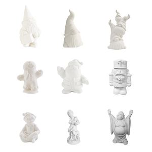 Vente en gros de bisques en céramique 3D multi-styles, peintes à la main, personnalisées, pour enfants, DIY, écologiques, décoration de Noël pour la maison - Product Image 3