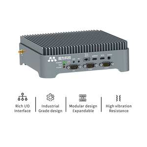 Boîtier IA avec ordinateur de pointe <span class=keywords><strong>NVIDIA</strong></span> Jetson AGX Xavier 32 Go <span class=keywords><strong>T600</strong></span> et cartes et modules de conversion de signal Wi-Fi 4G/5G - Product Image 5