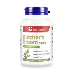 Capsules de Butcher Broom Premium 500mg, 150 Capsules Végétales, Soutien pour des Veines Saines des Jambes chez les Adultes, Complément de Butcher Broom - Product Image 4