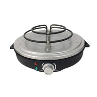 Machine à griller électrique multifonction pour pain arabe et roti, plaque en fonte, crêpière avec revêtement antiadhésif, pour usage domestique et économe en énergie
