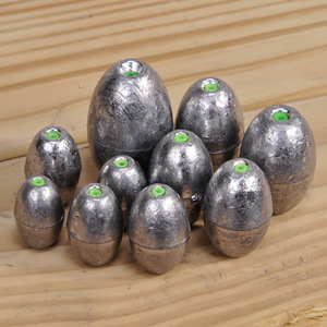 Plomada de Pesca Aohu en Forma de Oliva, 40g, Núcleo de Plástico, Duradera y Funcional - Product Image 1