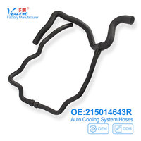Tuyau de radiateur supérieur 215014643R pour Renault Clio IV Captur Dacia Logan II 2013-2019 0.9 1.2 TCe, tuyau de refroidissement du moteur