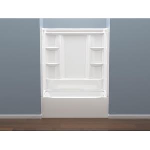 แผงติดผนังไร้ขอบสำหรับอ่างอาบน้ำขนาด<span class=keywords><strong>60x32</strong></span>ทรงสี่เหลี่ยมผืนผ้าบานเลื่อน6มม. ห้องน้ำห้องอาบน้ำแบบตรงห้องอบไอน้ำใช้ได้ - Product Image 2