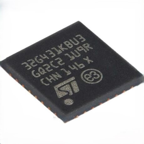 STM32G431KBU3 STM32 ARM Cortex-M4F STM32G4 Microcontroller IC 32-Bit Single-Core 170MHz 128KB (128K X 8) FLASH 32-UFQFPN (5x5)
