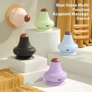 Balle de massage musculaire électrique OEM avec <span class=keywords><strong>ventouse</strong></span> d'entraînement balle de massage murale personnalisée en silicone souple pour les muscles - Product Image 2