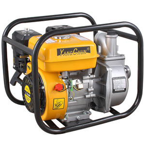 เครื่องปั๊มน้ําเบนซิน 3 นิ้ว 5.5hp สําหรับการชลประทานในฟาร์มสําหรับการบําบัดน้ําเสีย ปั๊มดูดสูญญากาศสูง