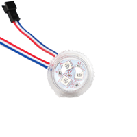 Lumières LED à points de pixels RGB+W pour PC ADS DC12V, étanches IP66, 26 mm SMD5050, lumières pour manèges, parcs d'attractions et jardins, garantie de 2 ans