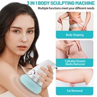 Masseur Électrique Anti-Cellulite et Brûle-Graisse Portable pour le Corps, Masseur de Beauté Vibrant Amincissant