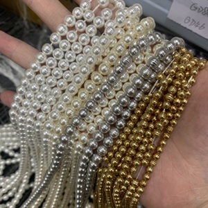 Perle di Vetro Barocche Filettate di Alta Qualità, Imitazione Perla, per Creazione di Gioielli Fai-da-Te, Collane, Orecchini, Artigianato, Fornitura all'Ingrosso - Product Image 1