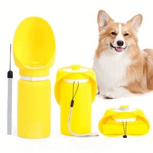 Conteneur de voyage en silicone pour animaux de compagnie, anti-déversement, sûr pour les aliments, idéal pour les activités extérieures des animaux - Product Image 6