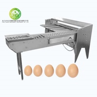 Trieuse automatique pour petits œufs de poule pour l'industrie alimentaire Trieuse du poids des œufs Trieuse des œufs au poids