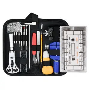 147 Pçs/set portátil Assista Acessórios Watch Band Metal Repair Tools Kit Household Hardware Combinação Primavera Bar Removedor