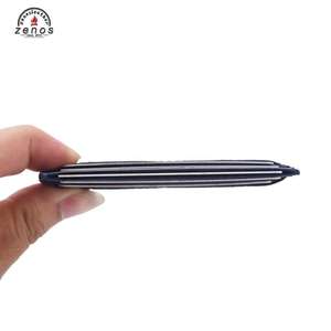 Porte-cartes de crédit en cuir PU crocodile mince de luxe Zenos, mini portefeuille, étui pour carte d'identité pour femme, sans fermeture - Product Image 6