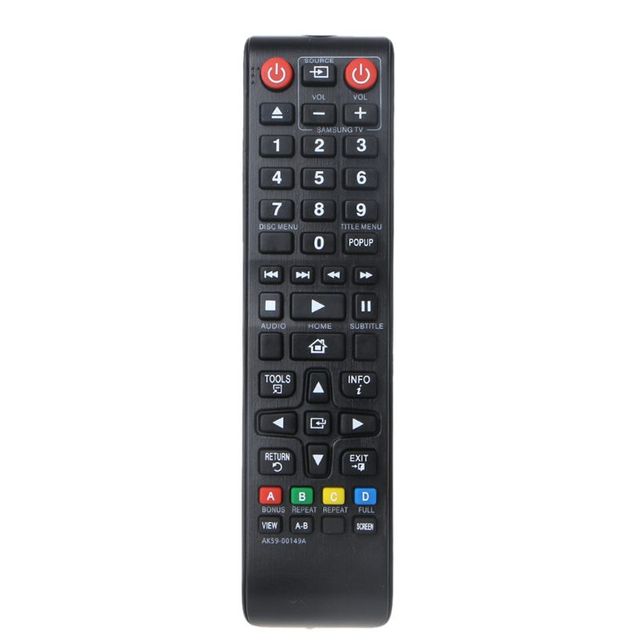 AK59-00149A Remote Control for Samsung DVD BluRay Player BD-F5100 BD-FM51 BD-FM57C BD-H5100 BD-F5500 BD-JM59 BD-E5200