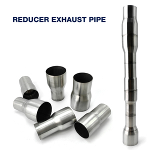 Phổ 2 2.25 2.5 3 adapter nối Doanh Ống thép không gỉ xe xe máy hàn ống xả giảm tốc - Product Image 3