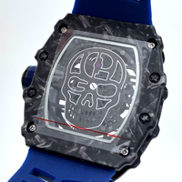 SPARKTIME Hot-vente Montres Hommes De Luxe Hip-Hop Style Crânes Montre Personnalité Mode Hommes Montre À Quartz