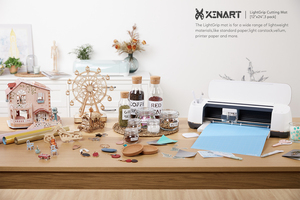 Tapis de coupe Xinart Light Grip pour machine à <span class=keywords><strong>Cricut</strong></span>/Explore Air 2/Air/un tapis de coupe adhésif (12x24 pouces, 1 pièce) - Product Image 4