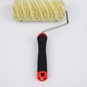 <span class=keywords><strong>Rouleau</strong></span> à peinture <span class=keywords><strong>en</strong></span> acrylique vert herbe avec cadre <span class=keywords><strong>en</strong></span> zinc rayé et poignée <span class=keywords><strong>en</strong></span> caoutchouc et plastique - Product Image 3