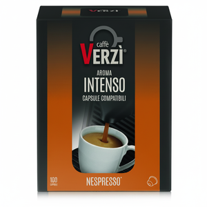 Caffè Verz 100 INTENSO Compatibile con Macchine Monodose NESPRESSO 0,13 Capsule - Product Image 2