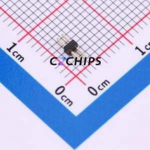 A100UP-ZD2P Pin Header Through hole Component (THT),P=1mm Connector 1x2P 1mm Pin Header Single Row - Product Image 2