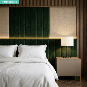 Ensemble de chambre d'hôtel contemporain, lit king-size en bois avec literie en coton pour usage hôtelier commercial - Product Image 6