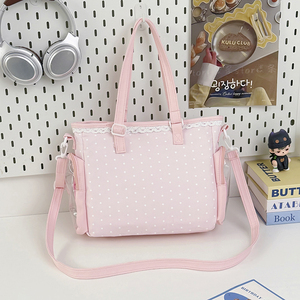 Borsa a tracolla <span class=keywords><strong>Ita</strong></span> in pizzo all'ingrosso per studenti, grande capacità, con porta pin, borsa a mano Itabag, borse a tracolla anime - Product Image 3