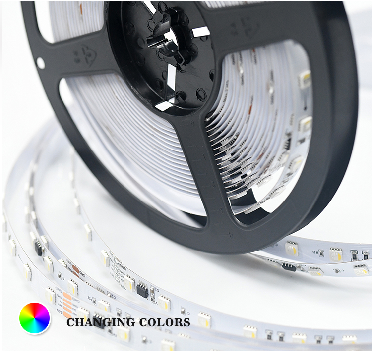 DC36V RGBW UCS2904 5050 Digital LED Light Strip 2904 RGBW 30M Pixel Smart control Led Strip Lighting