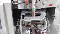 Machine d'emballage automatique de sachets de thé pyramidaux Vgopack avec peseuse à 6 têtes et alimentation manuelle par bande pour l'emballage de sachets de thé triangulaires aux herbes