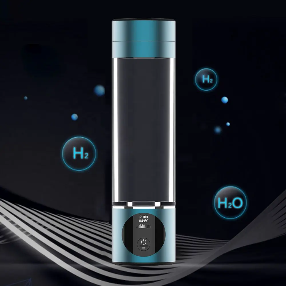 Bouteille d'eau à hydrogène pur alcaline domestique portable de type C commercial