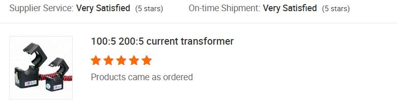 100a/40mA Split core AC current transformer sensor