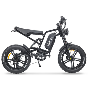 Hidoes Mỹ Kho 48V 1200W Tốc Độ Cao Xe Đạp Điện 20 Inch Đường Xe Đạp Bụi Bẩn Với Phía Sau Trung Tâm Động Cơ Cho Người Lớn E Xe Đạp Nhập Khẩu - Product Image 2