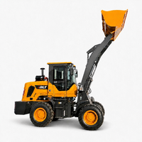 Chargeuse sur pneus, engin de construction, moteur diesel, pompe hydraulique, roulement, godet avant pour projets d'infrastructure sur site