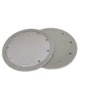 LIANDA Cylindrical Filter Element D48xL99x40 Mesh Stainless Steel Porous Sinter Mesh Metal Disc Plate Cone Tube