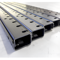 Panel Enklosur Aluminium Fabrikasi Lembaran Logam Kustom dengan Lubang yang Sudah Dibor untuk Perakitan Industri Model Lipat CHAU