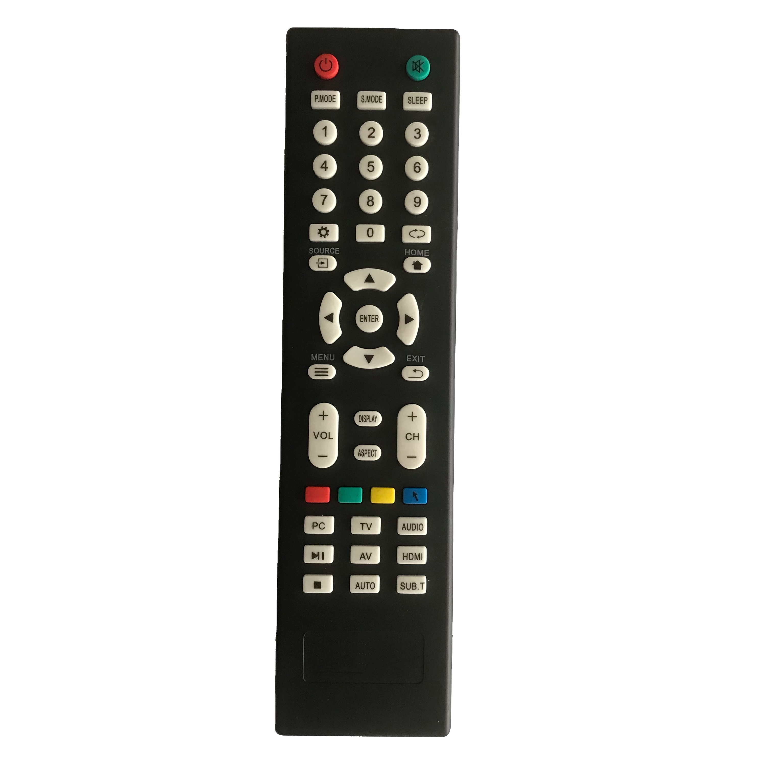 Universal Replaceable Plastic <strong>Remote</strong> Control for LCD LED Smart <strong>TVs</strong> & Set Top Boxes Fixed <strong>Code</strong>