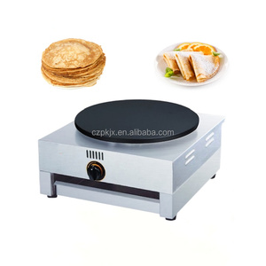 Machine de cuisson de crêpe rotative commerciale Machines de crêpière professionnelle largement utiliser 40cm prix de l'équipement de fabrication de crêpes - Product Image 5