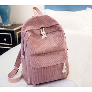 Mochilas de Pana para Niños con Logotipo Personalizado de Fábrica, OEM y ODM, Bolsa <span class=keywords><strong>Escolar</strong></span> para Niña, Tamaño Pequeño y Grande, <span class=keywords><strong>Mochila</strong></span> de Viaje - Product Image 1