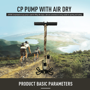 Compresor de aire de alta presión, bomba de mano pcp, 4500psi, 300bar - Product Image 3