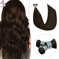 Vente d'usine FH - Extensions de cheveux humains vierges invisibles Genius Weft - Cheveux russes