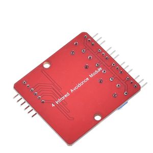 F233-01 Four-way infrared tracing / 4 channel tracking module / transmission line / <strong>obstacle</strong> <strong>avoidance</strong> / car / <strong>robot</strong> <strong>sensors</strong> - Product Image 4