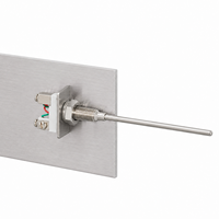 Sonde thermocouple blindée de type K avec montage à bride filetée WRNK-101 SS304 pour le contrôle de la température des fours industriels