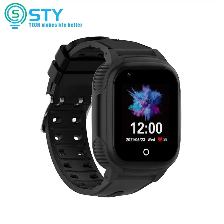 Relógio inteligente para crianças SOS Watch Smart watch para crianças com cartão Sim Photo Waterproof IP67 Kids Gift para CAT1 Android