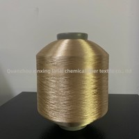 Câble de données ignifuge résistant au feu, fil spécial polyester FDY, finition brillante, tressé, torsadé, blanchi